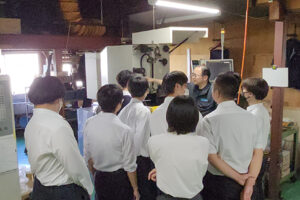 神奈川県立向の岡工業高等学校、施設見学会