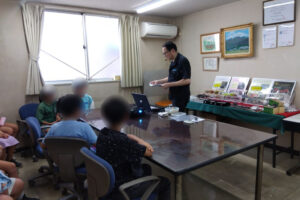 川崎市立高津小学校、施設見学会